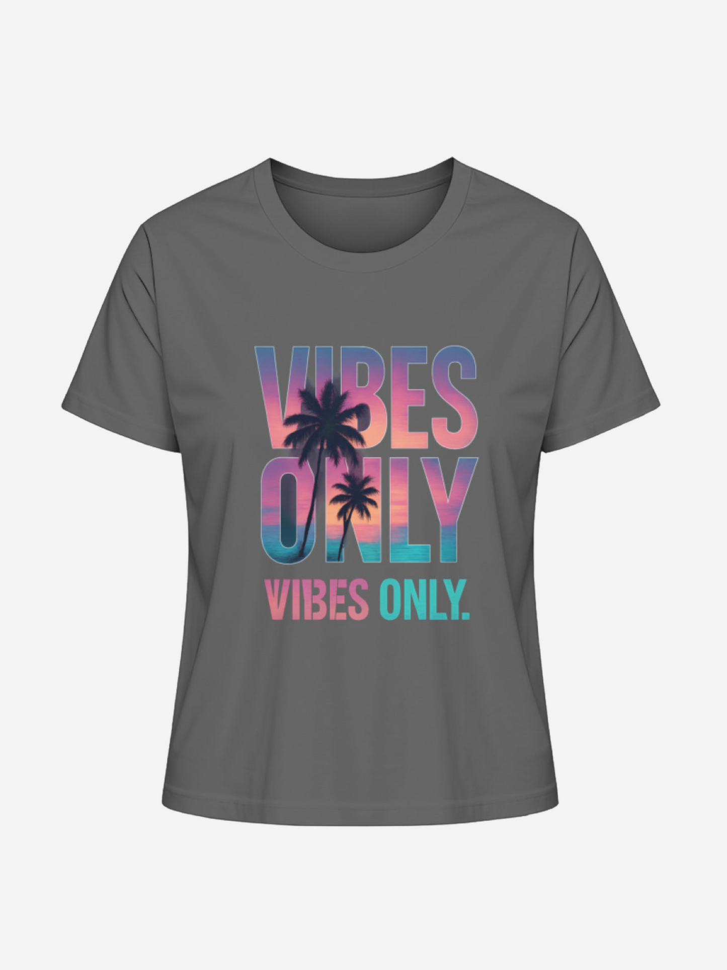 Vyfinity – Vibes Only Organic Women’s T-Shirt | Nachhaltiges Statement Shirt