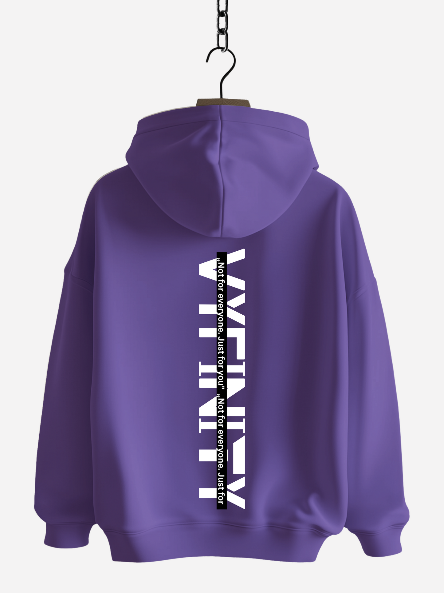 Vyfinity – Not for Everyone Hoodie Zip | 350 GSM Organic Premium