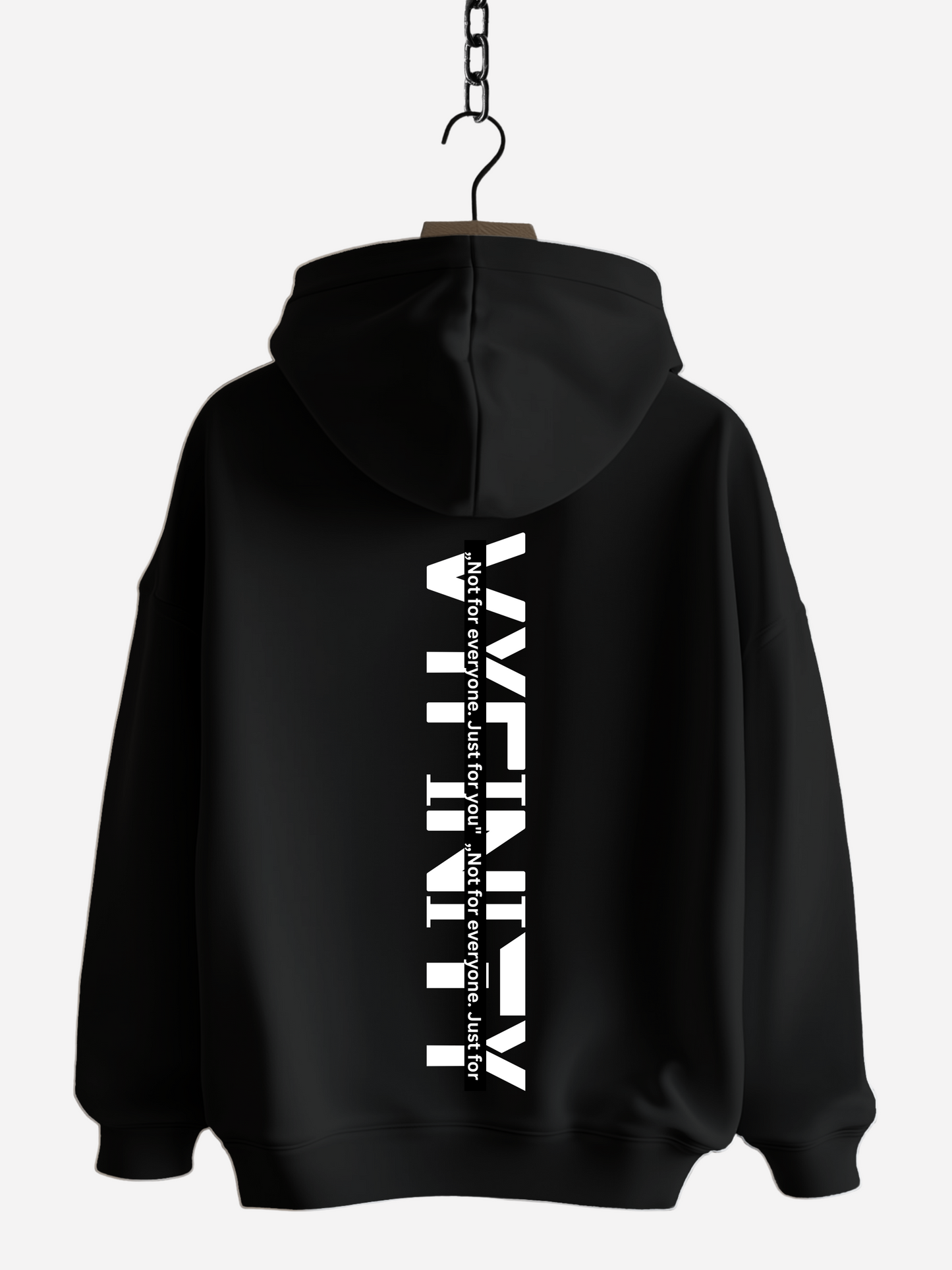Vyfinity – Not for Everyone Hoodie Zip | 350 GSM Organic Premium