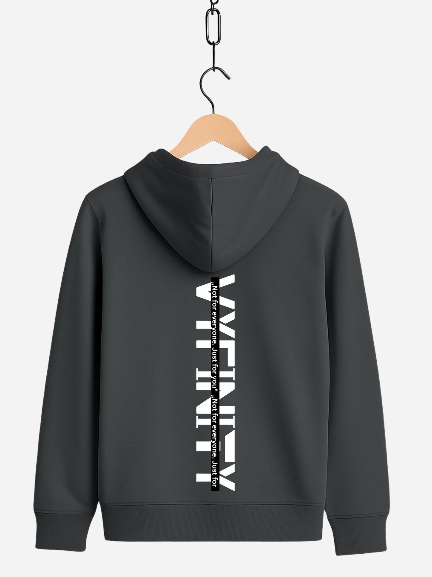 Vyfinity – Not for Everyone Hoodie Zip | 350 GSM Organic Premium
