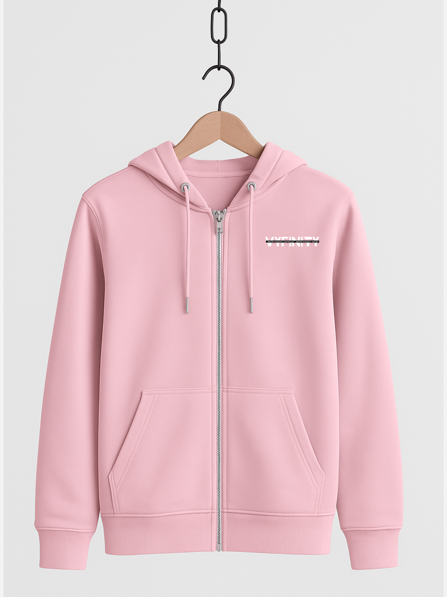 Vyfinity – Not for Everyone Hoodie Zip | 350 GSM Organic Premium