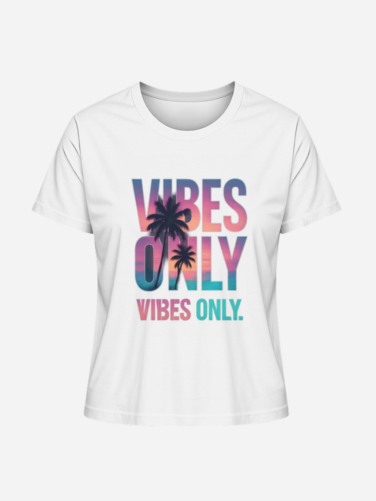 Vyfinity – Vibes Only Organic Women’s T-Shirt | Nachhaltiges Statement Shirt