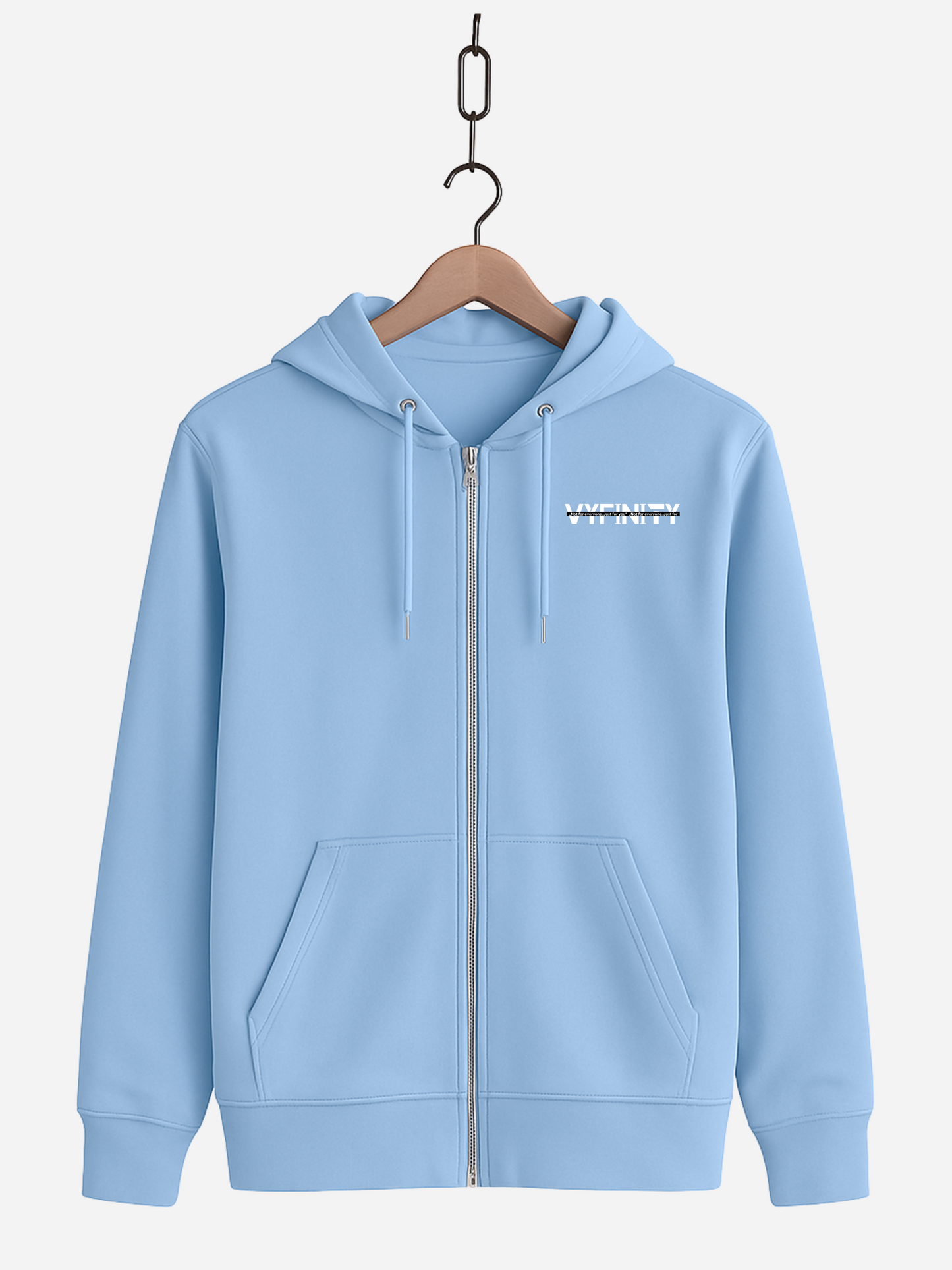 Vyfinity – Not for Everyone Hoodie Zip | 350 GSM Organic Premium