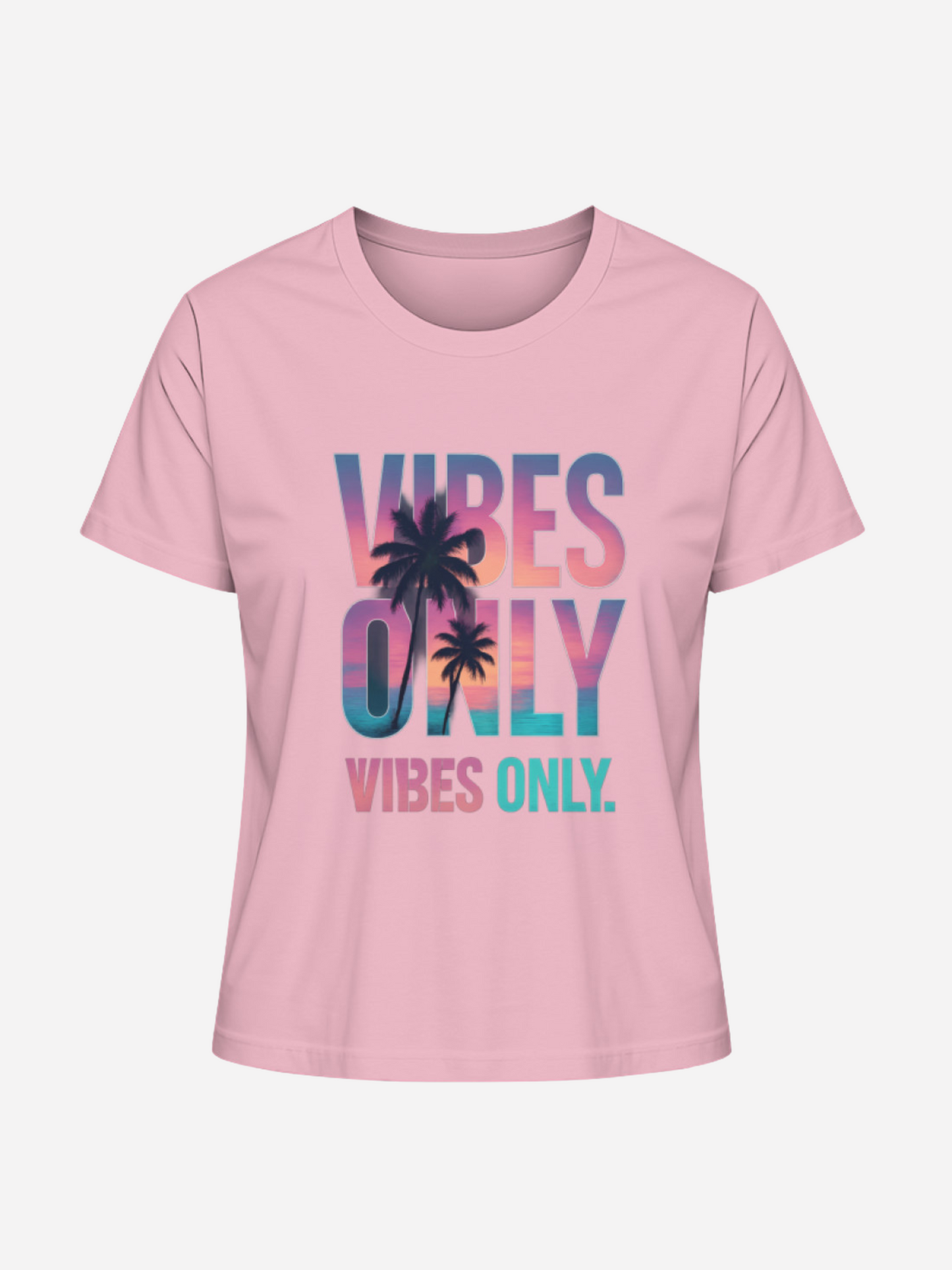 Vyfinity – Vibes Only Organic Women’s T-Shirt | Nachhaltiges Statement Shirt