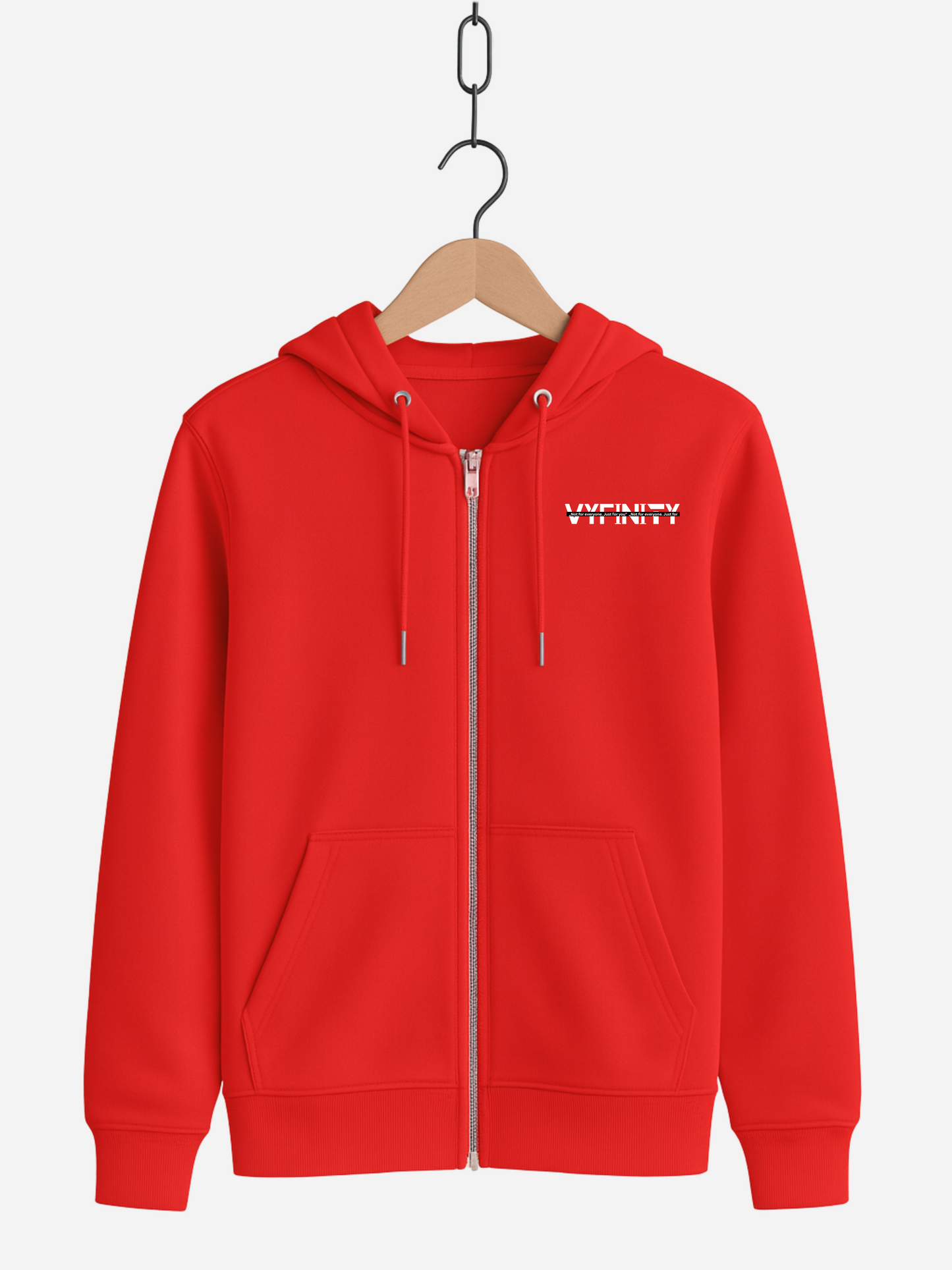 Vyfinity – Not for Everyone Hoodie Zip | 350 GSM Organic Premium