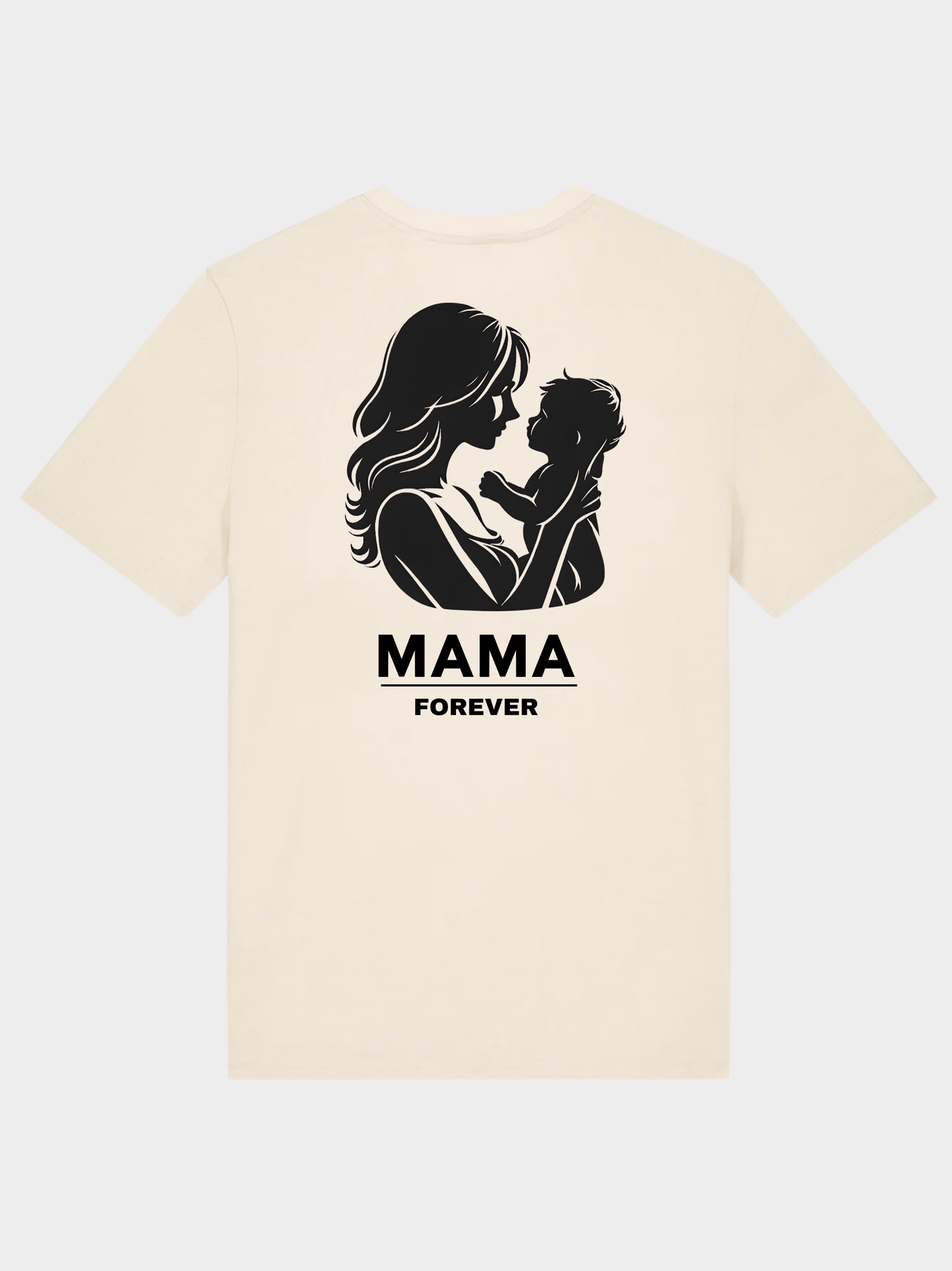 MAMA Forever – Front & Rückenprint Premium T-Shirt