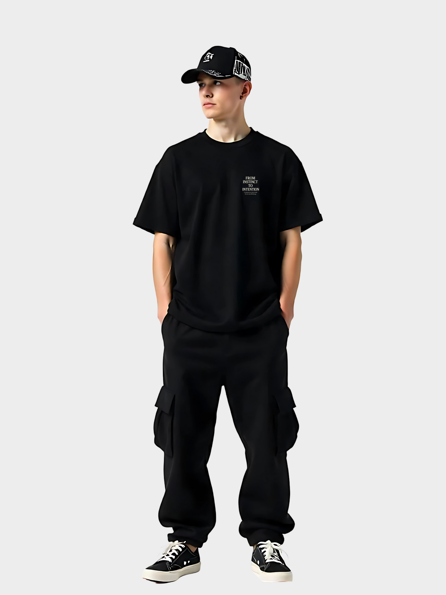 From Instinct to Intention – Oversized Evolution Shirt