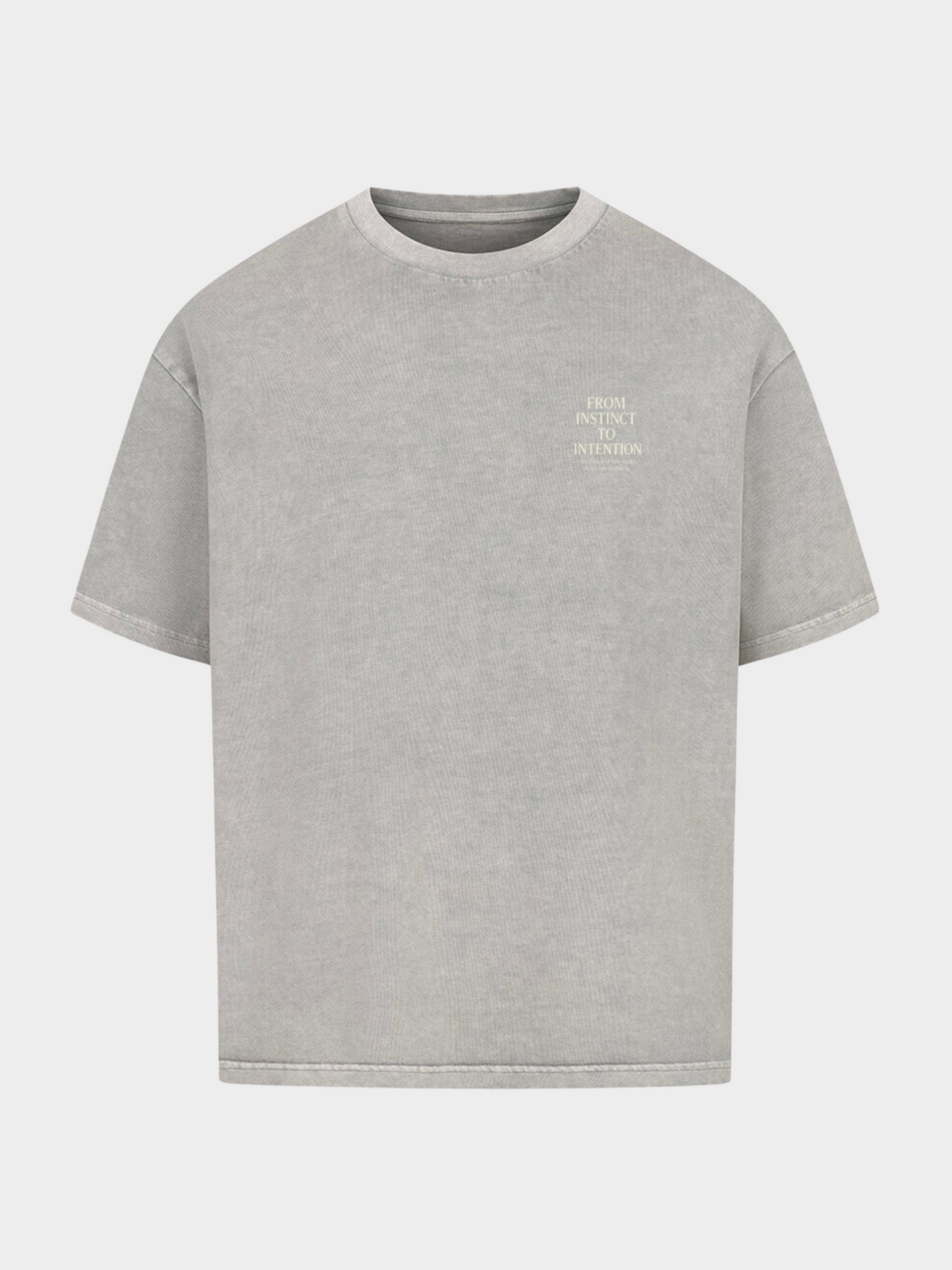 From Instinct to Intention – Oversized Evolution Shirt