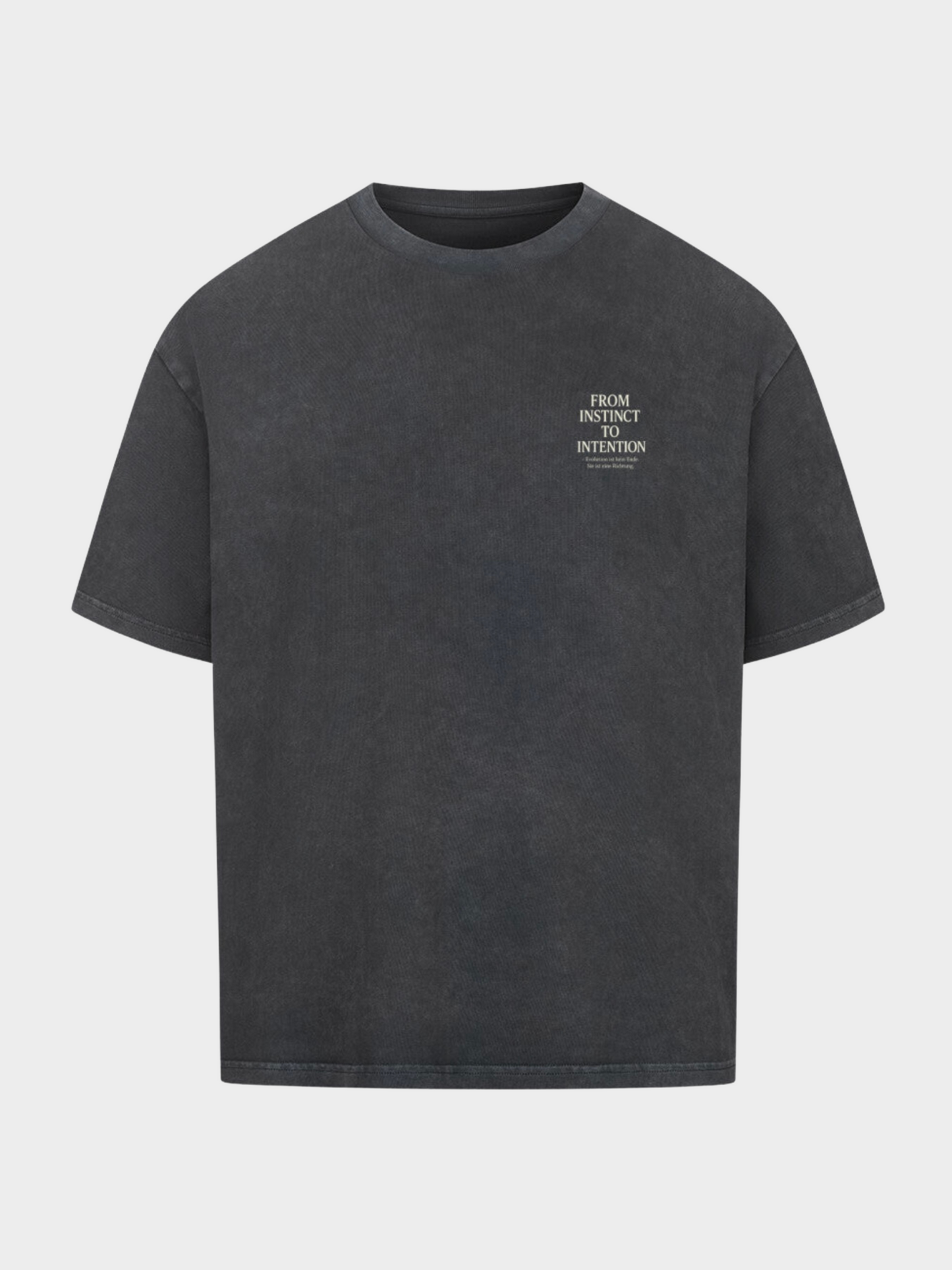 From Instinct to Intention – Oversized Evolution Shirt