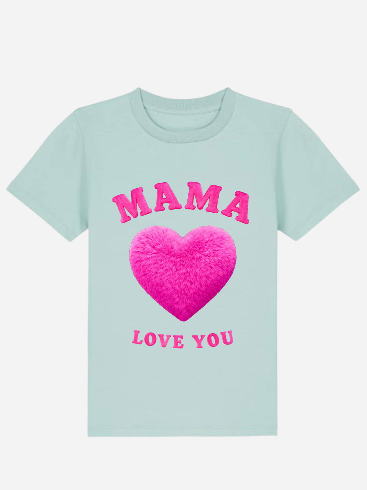 Vyfinity Mama I Love You Kids Premium T-Shirt – Bio Baumwolle 155 GSM