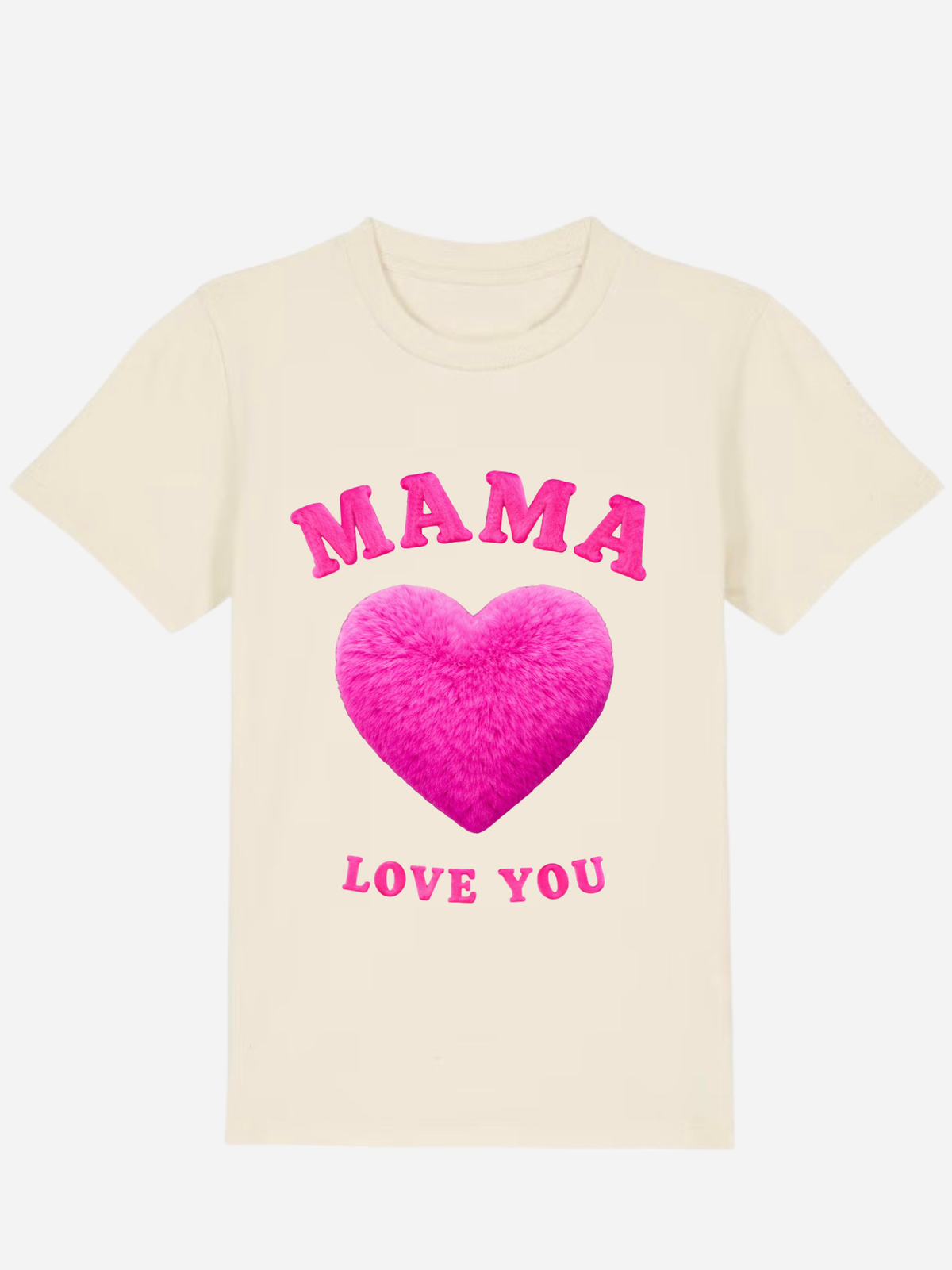 Vyfinity Mama I Love You Kids Premium T-Shirt – Bio Baumwolle 155 GSM