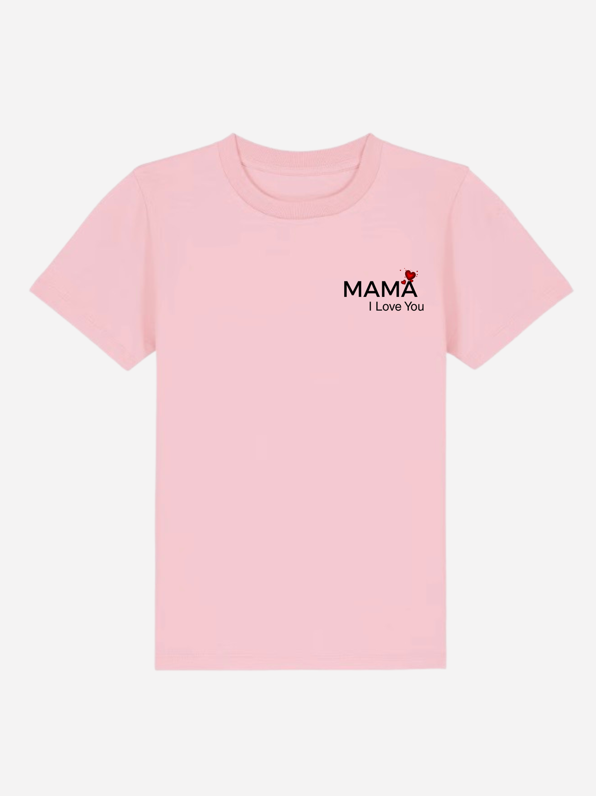 Vyfinity Mama I Love You Kids Premium T-Shirt – Bio Baumwolle 155 GSM