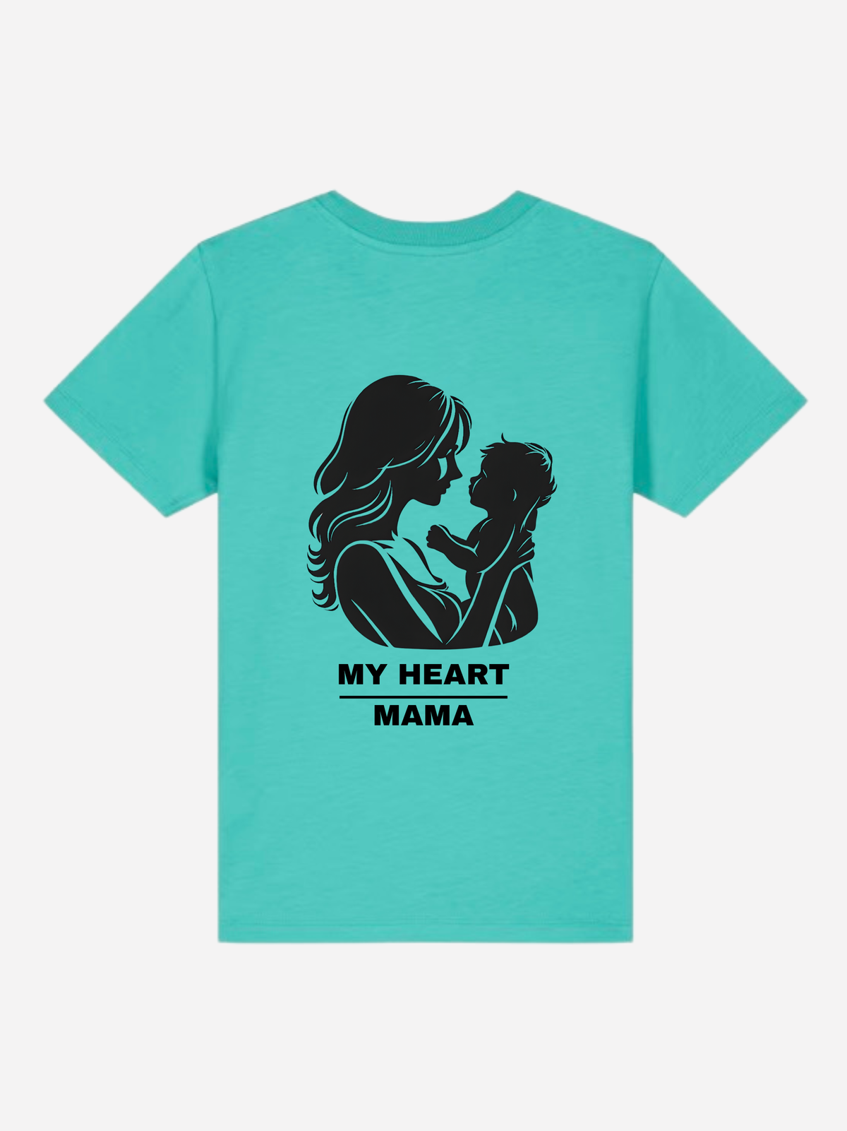 Vyfinity Mama I Love You Kids Premium T-Shirt – Bio Baumwolle 155 GSM