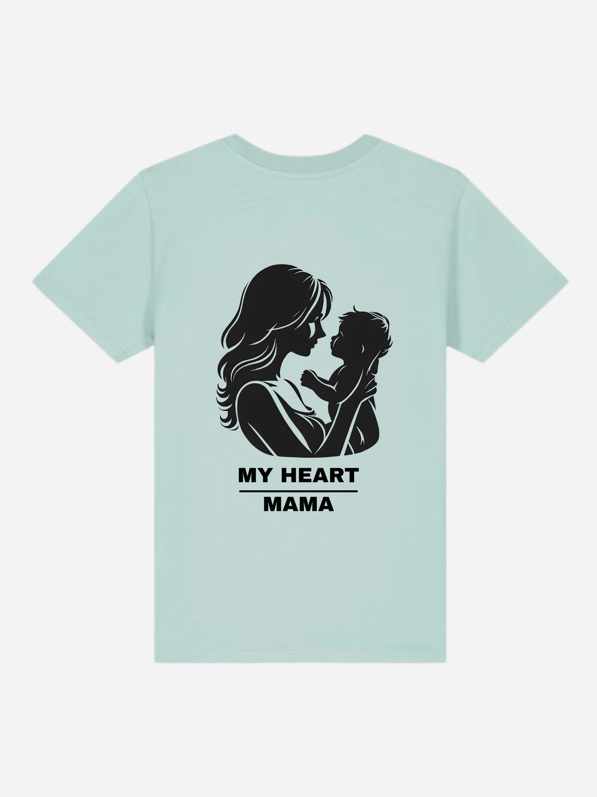 Vyfinity Mama I Love You Kids Premium T-Shirt – Bio Baumwolle 155 GSM