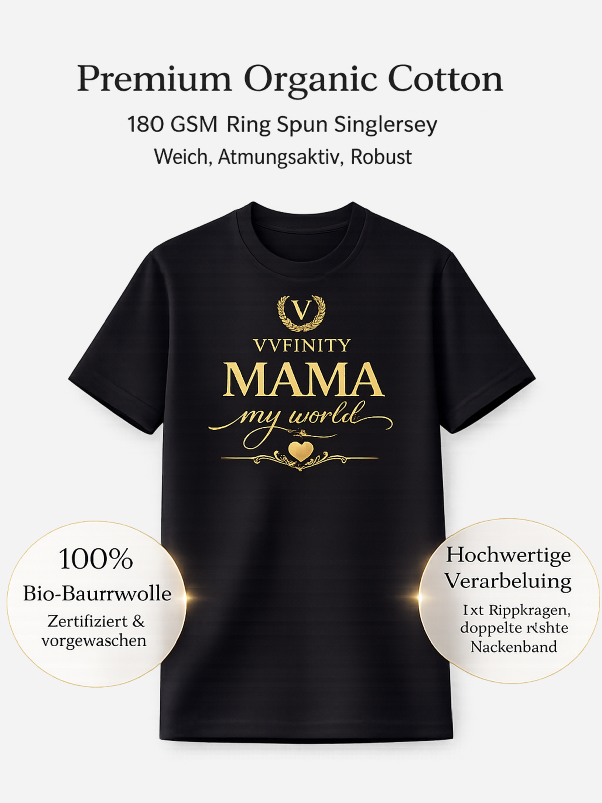 Vyfinity Mama & Mini Bundle – Luxury Gold Edition | Premium Bio Baumwolle