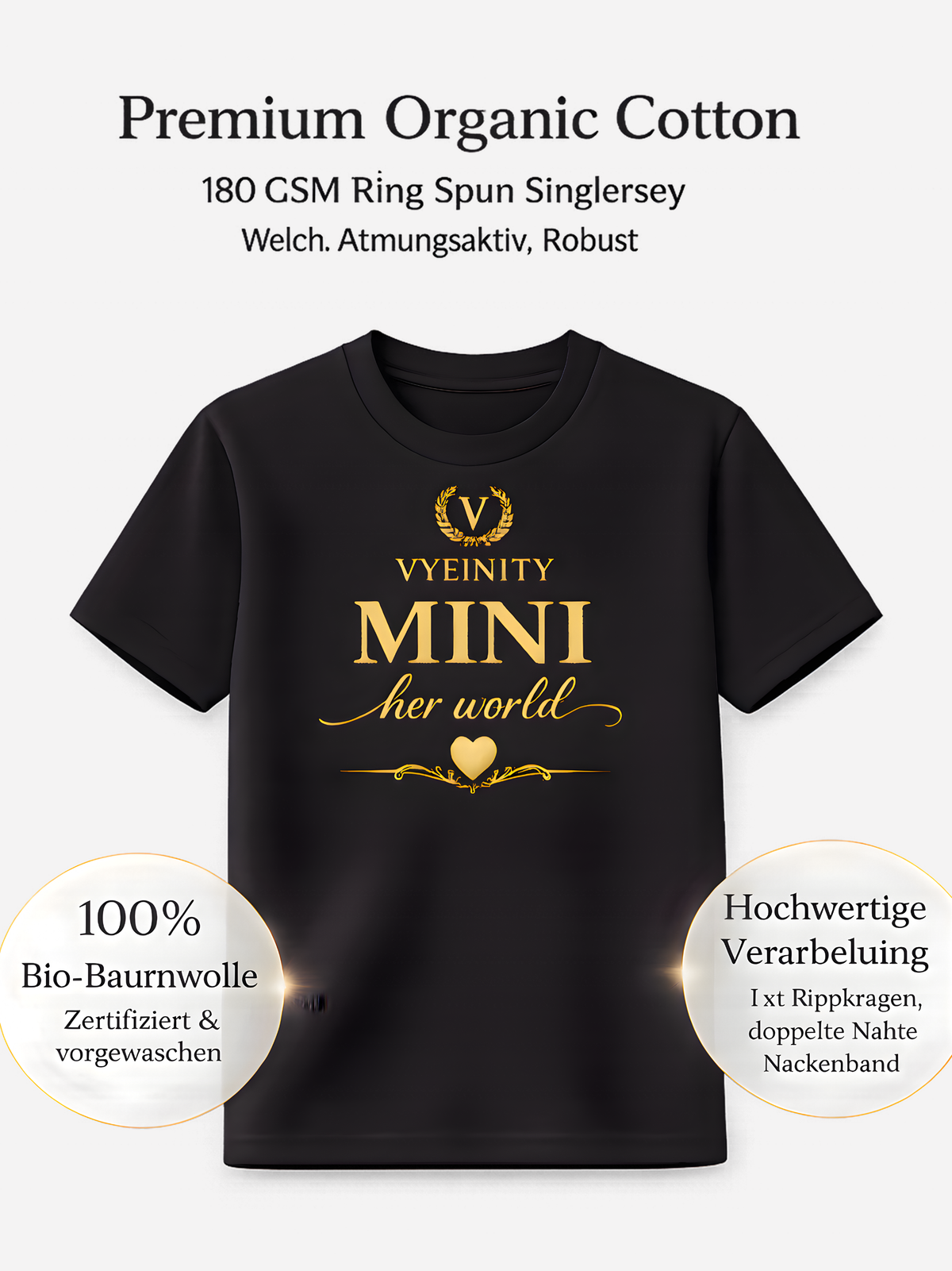 Vyfinity Mama & Mini Bundle – Luxury Gold Edition | Premium Bio Baumwolle