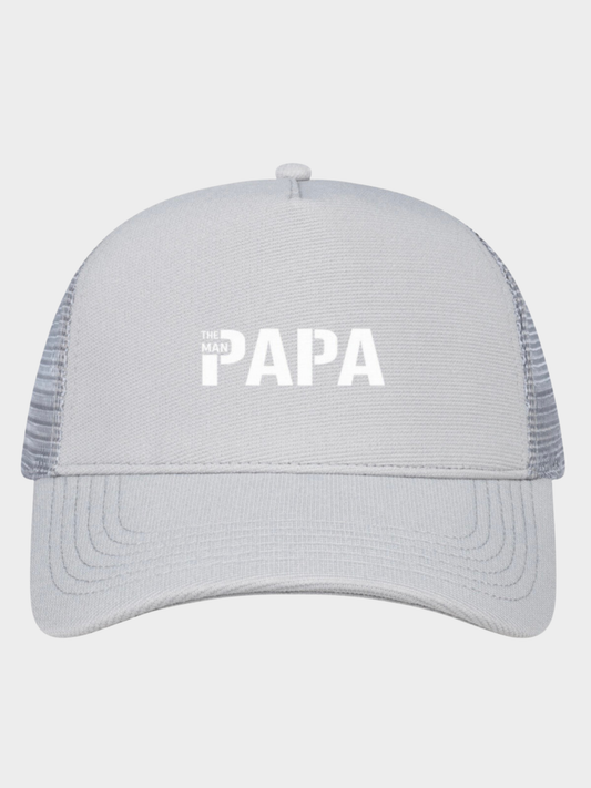 VYFINITY „THE MAN PAPA“ Trucker Cap – Premium Snapback mit Mesh