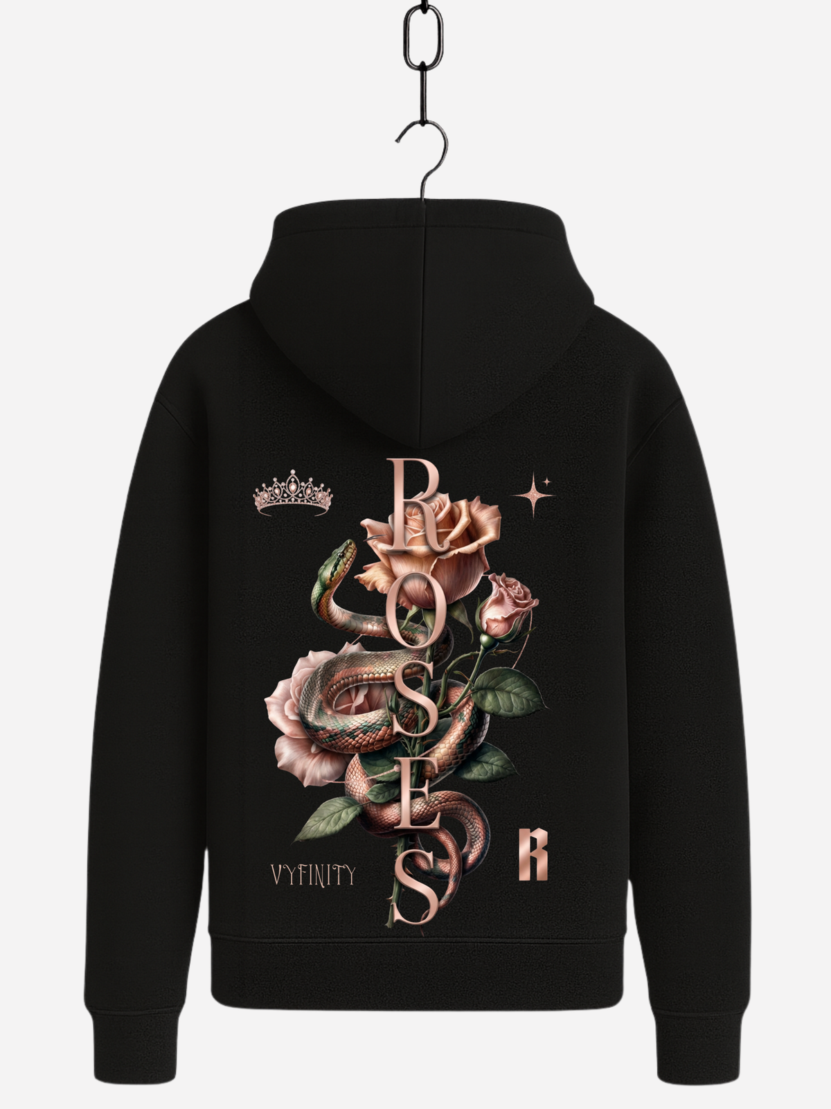 VYFINITY Roses Hoodie – Strength in Bloom