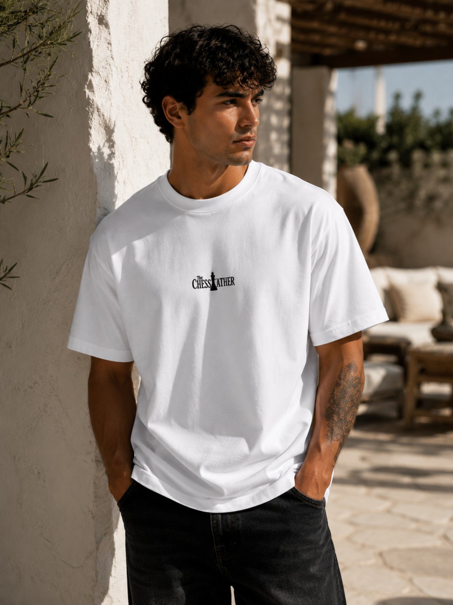 THE CHESSFATHER – Premium Heavy Chess T-Shirt | VYFINITY