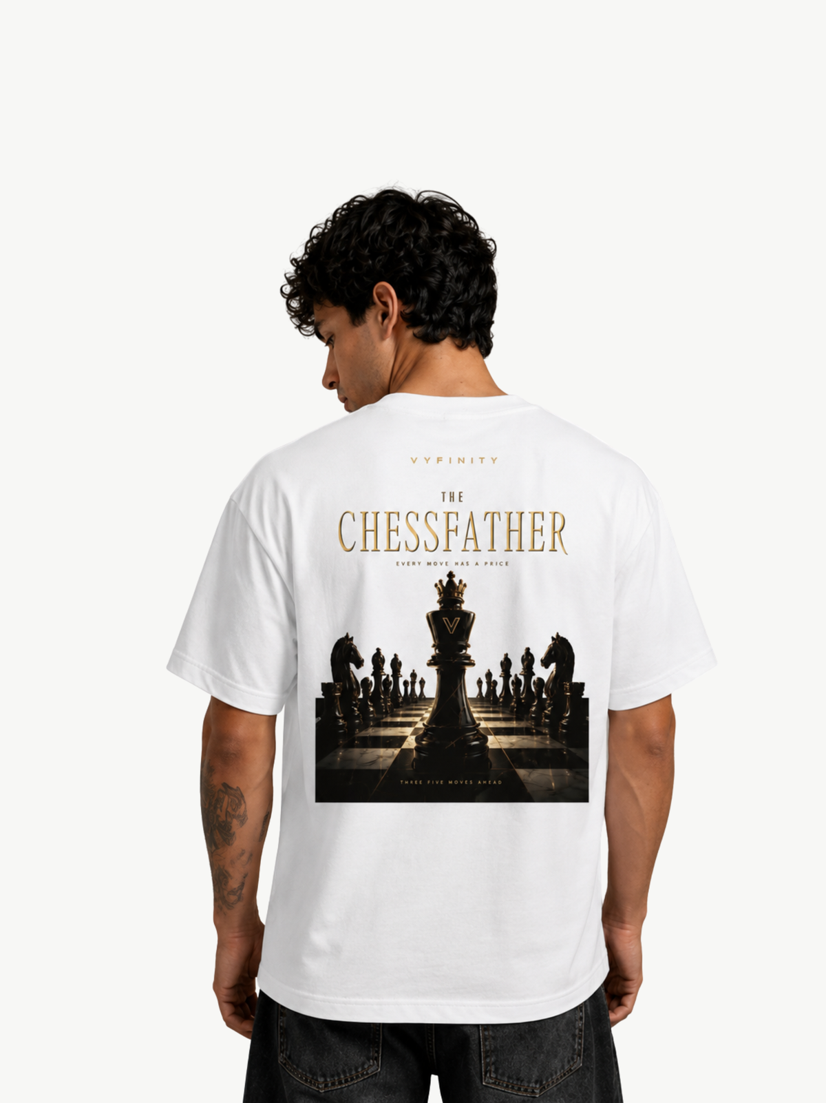 THE CHESSFATHER – Premium Heavy Chess T-Shirt | VYFINITY