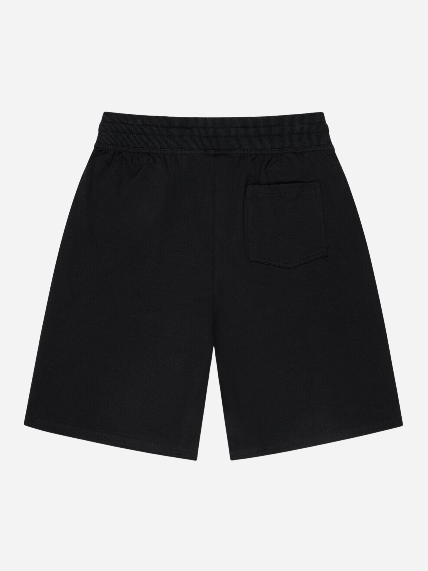 Vyfinity Omerta Shorts Rückseite – schwarze Herren Streetwear Shorts mit Gesäßtasche