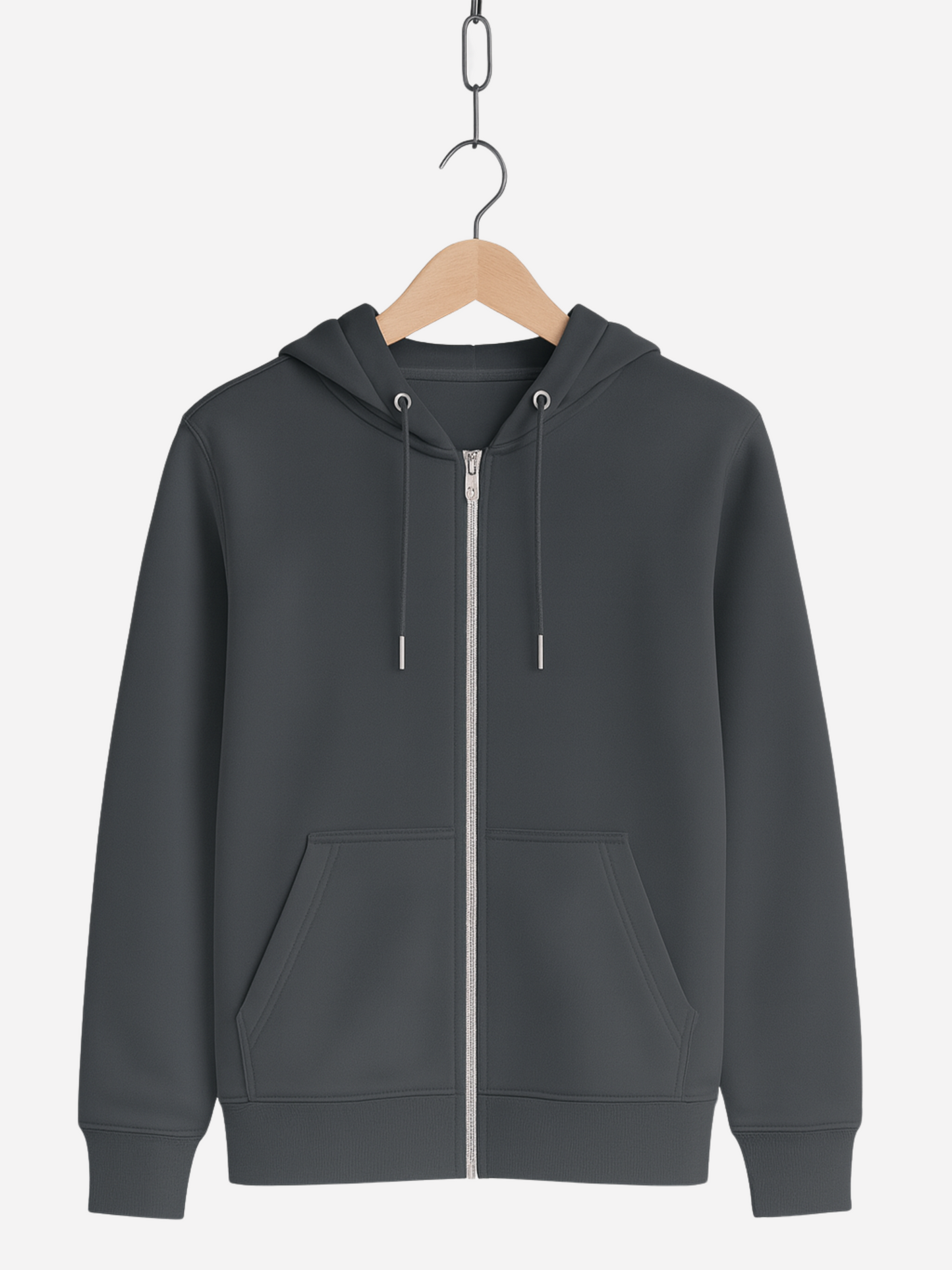 Happy Halloween Stay Chill Zipper Hoodie – Unisex Bio Baumwolle 350 GSM