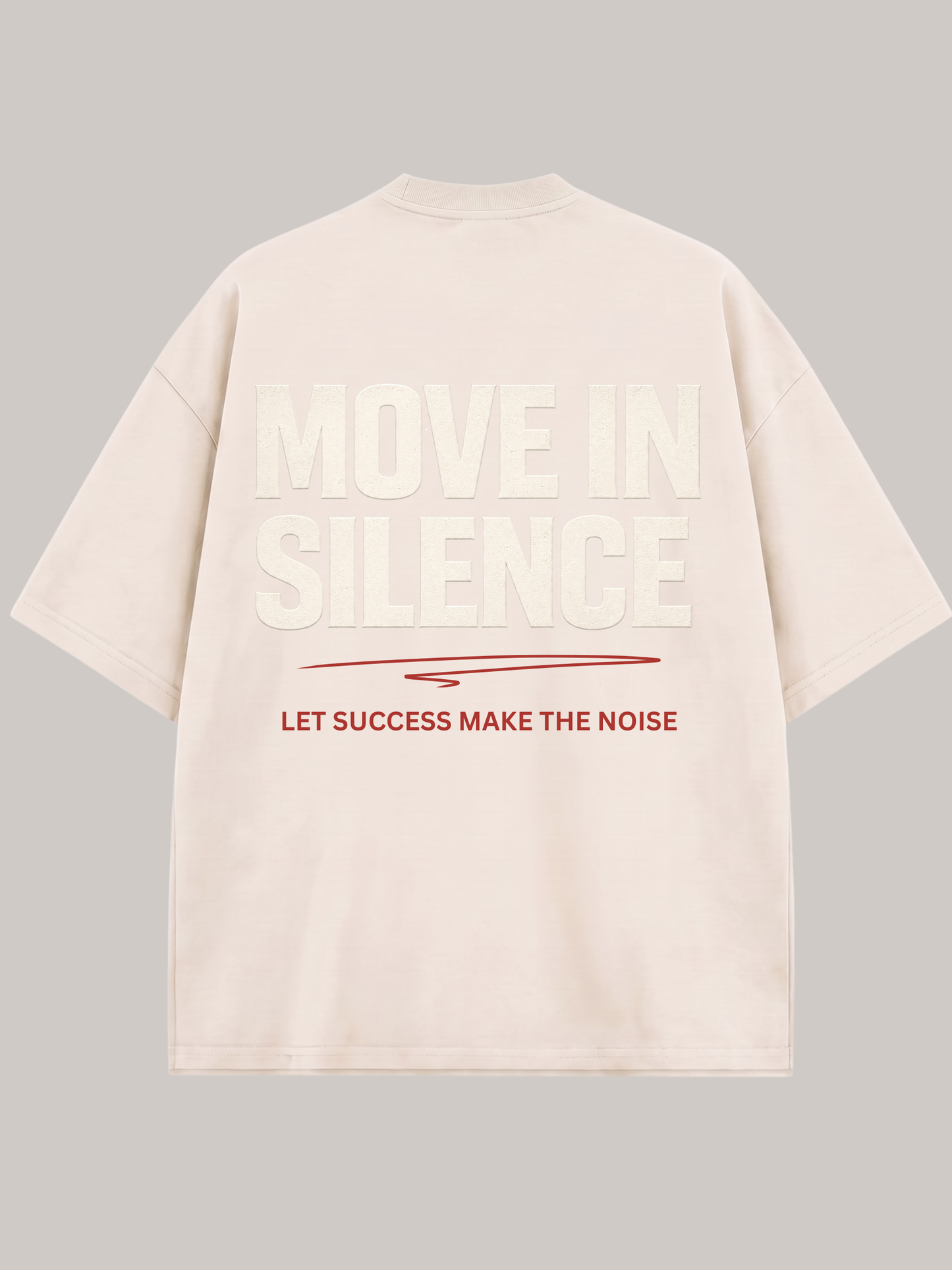 MOVE IN SILENCE Oversized T-Shirt – Premium Streetwear Statement Shirt | Vyfinity