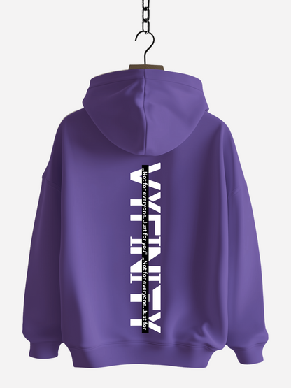 Vyfinity – Not for Everyone Hoodie Zip | 350 GSM Organic Premium