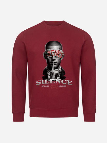 VYFINITY „Silence“ Sweatshirt – Silence Speaks Louder