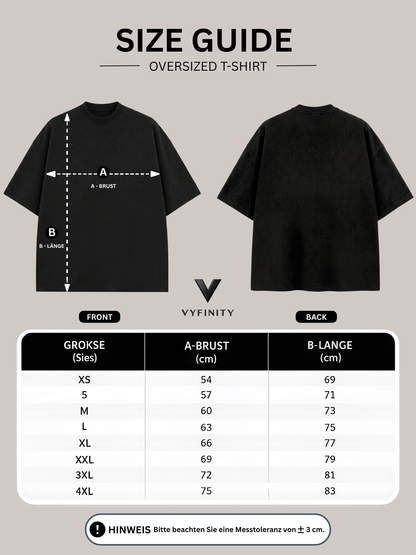 MOVE IN SILENCE Oversized T-Shirt – Premium Streetwear Statement Shirt | Vyfinity