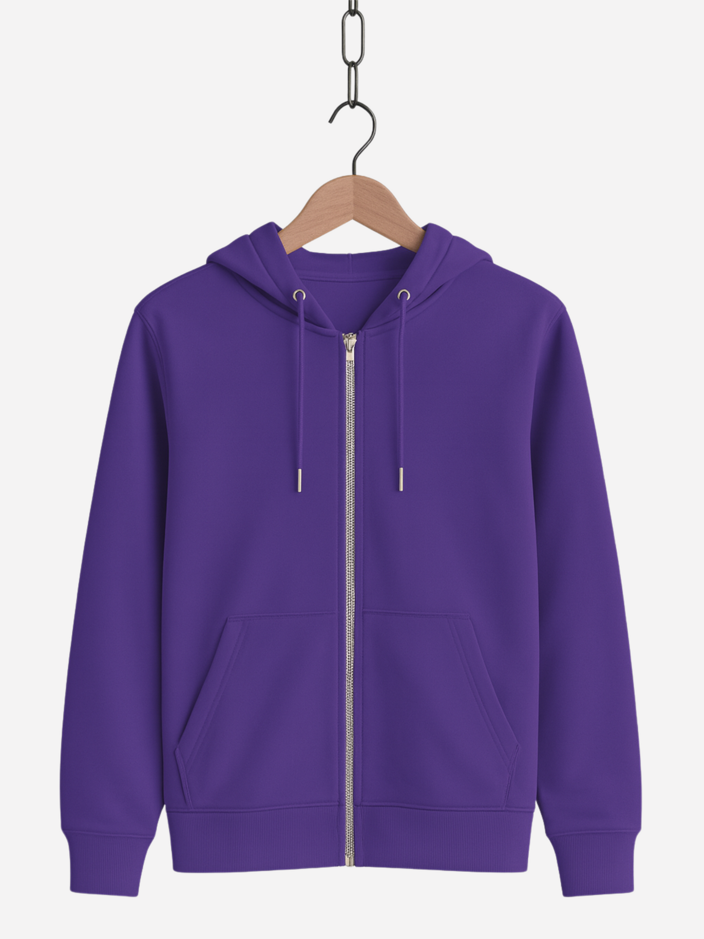 Happy Halloween Stay Chill Zipper Hoodie – Unisex Bio Baumwolle 350 GSM