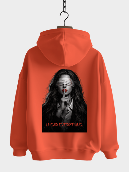 VYFINITY „I Hear Everything“ Bisous Hoodie – Premium Organic
