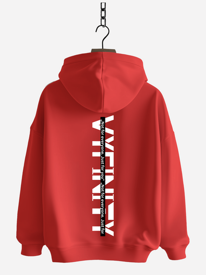 Vyfinity – Not for Everyone Hoodie Zip | 350 GSM Organic Premium