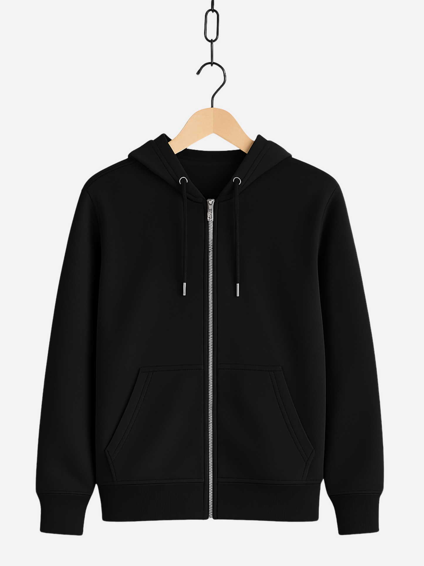 Happy Halloween Stay Chill Zipper Hoodie – Unisex Bio Baumwolle 350 GSM