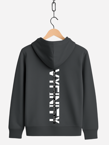 Vyfinity – Not for Everyone Hoodie Zip | 350 GSM Organic Premium