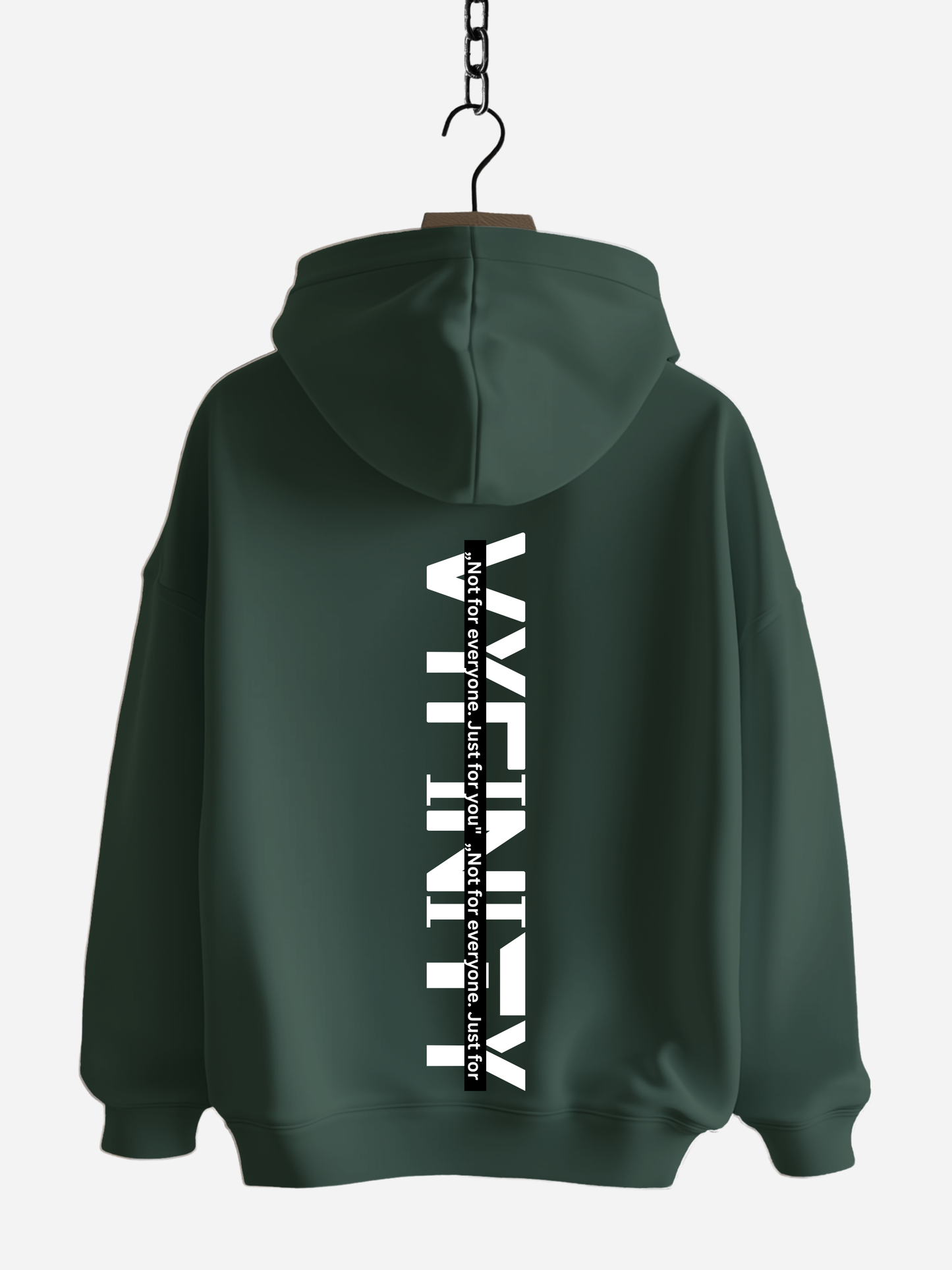 Vyfinity – Not for Everyone Hoodie Zip | 350 GSM Organic Premium