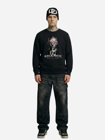 VYFINITY „Silence“ Sweatshirt – Silence Speaks Louder
