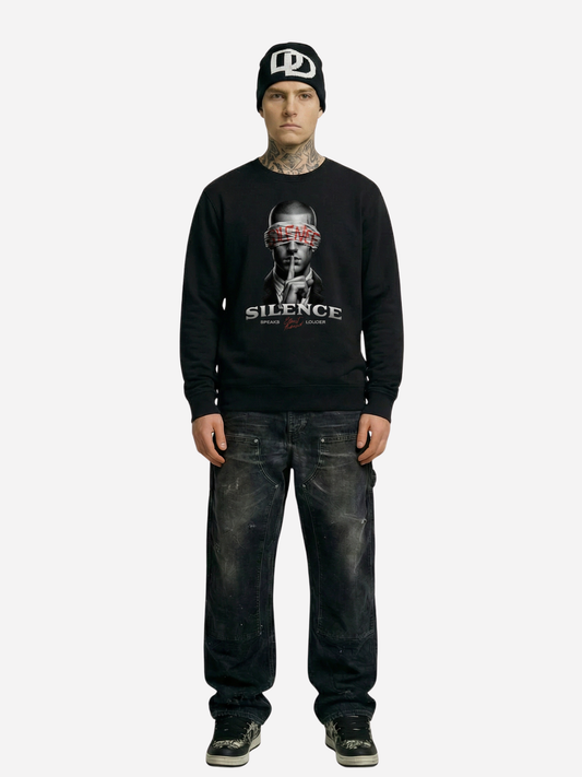VYFINITY „Silence“ Sweatshirt – Silence Speaks Louder