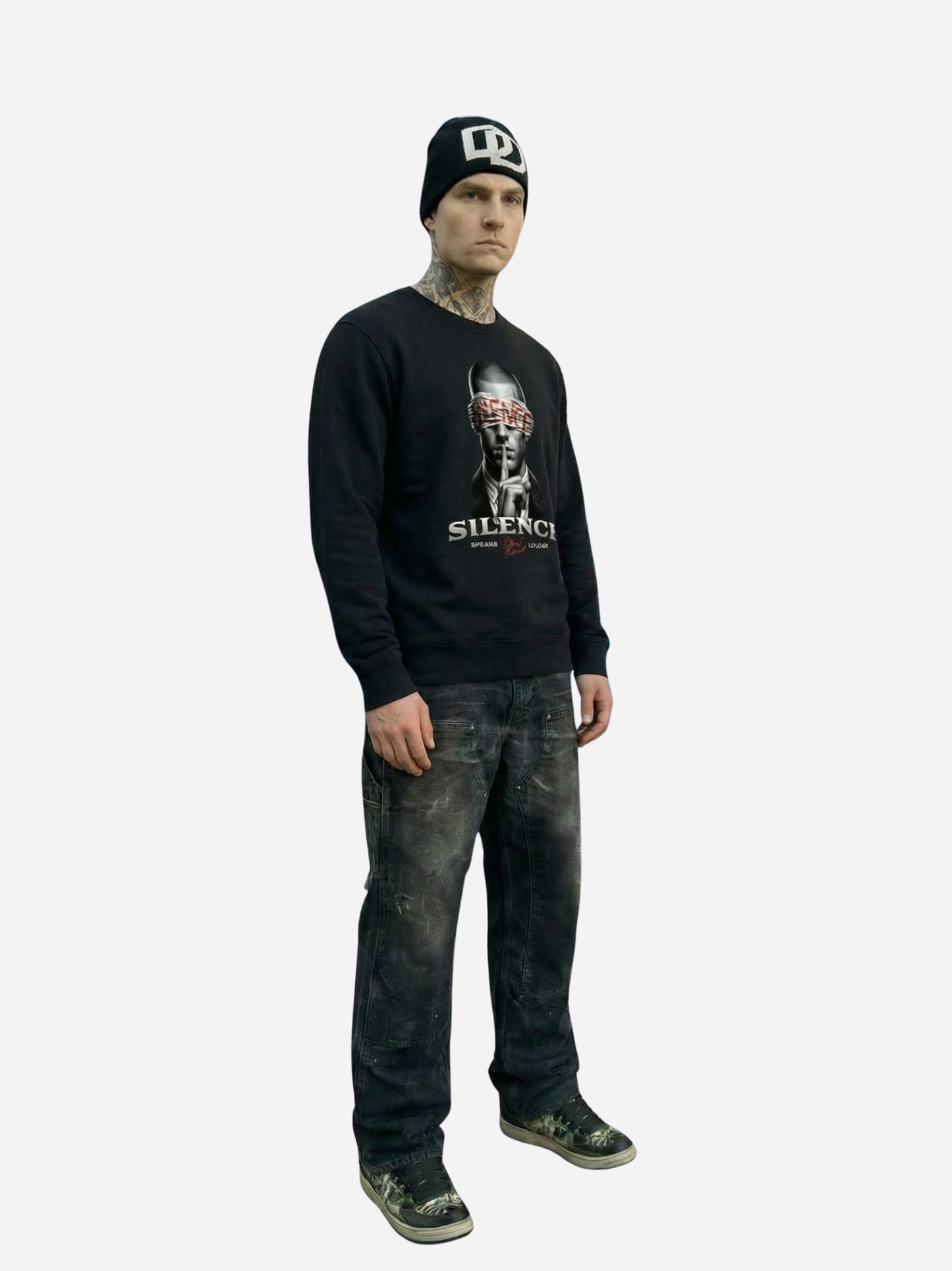 VYFINITY „Silence“ Sweatshirt – Silence Speaks Louder