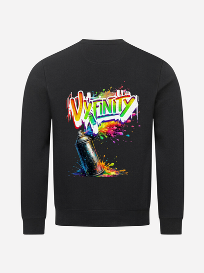 VYFINITY Graffiti Sweatshirt – Urban Streetwear Unisex