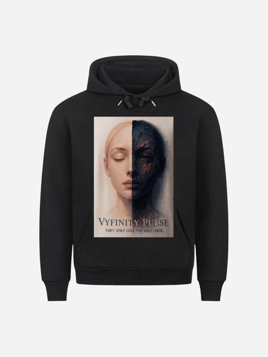 Vyfinity Pulse Hoodie – They Only Love the Half I Hide