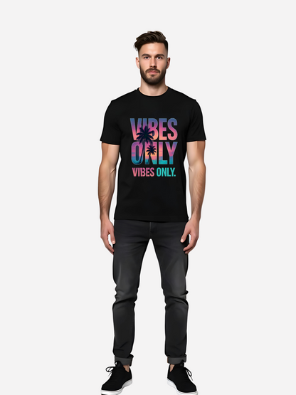 Vyfinity „Vibes Only“ – Organic Statement Tee