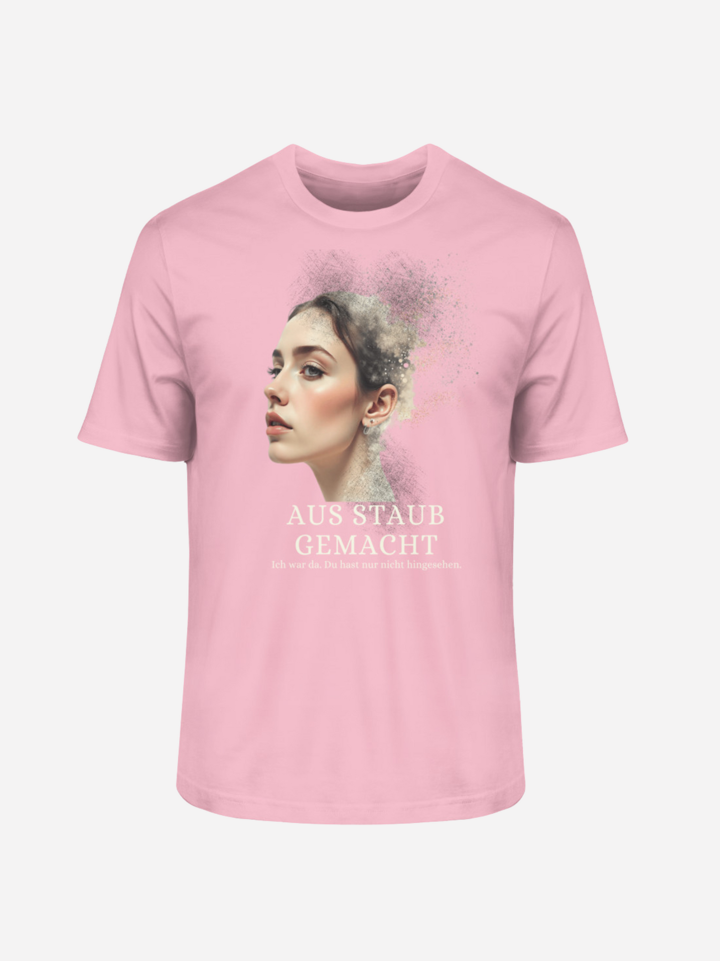 Aus Staub gemacht – Organic T-Shirt mit Print