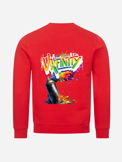 VYFINITY Graffiti Sweatshirt – Urban Streetwear Unisex