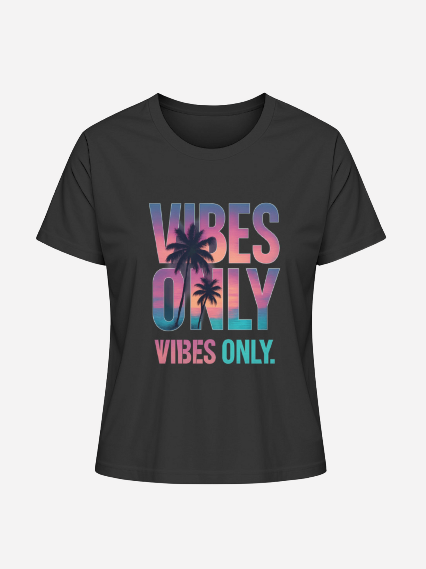 Vyfinity – Vibes Only Organic Women’s T-Shirt | Nachhaltiges Statement Shirt
