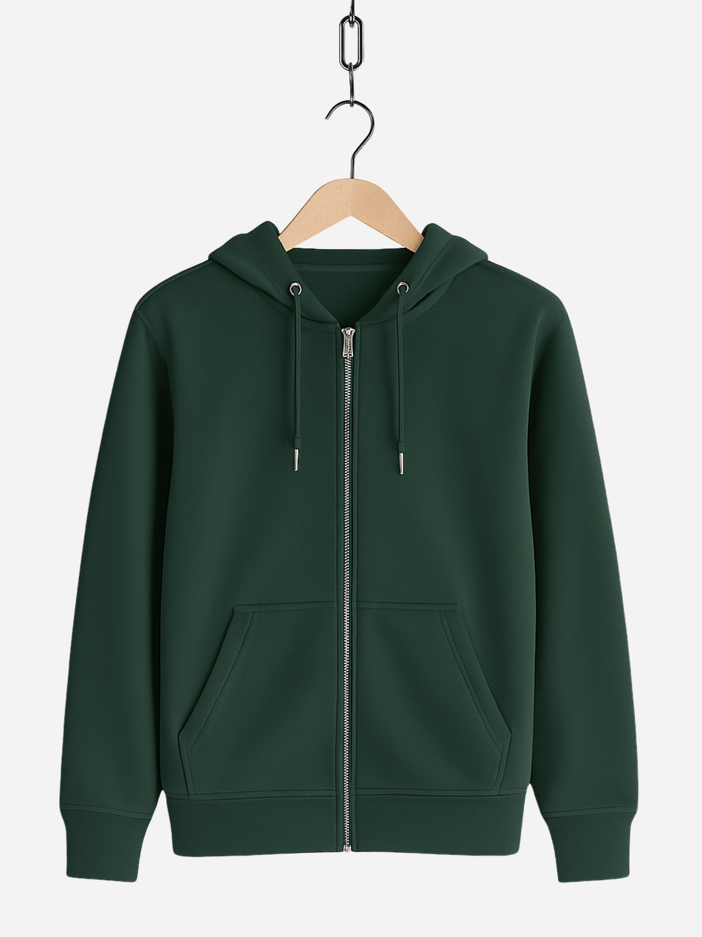 Happy Halloween Stay Chill Zipper Hoodie – Unisex Bio Baumwolle 350 GSM