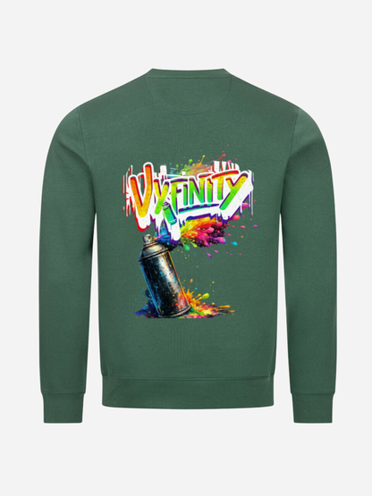 VYFINITY Graffiti Sweatshirt – Urban Streetwear Unisex
