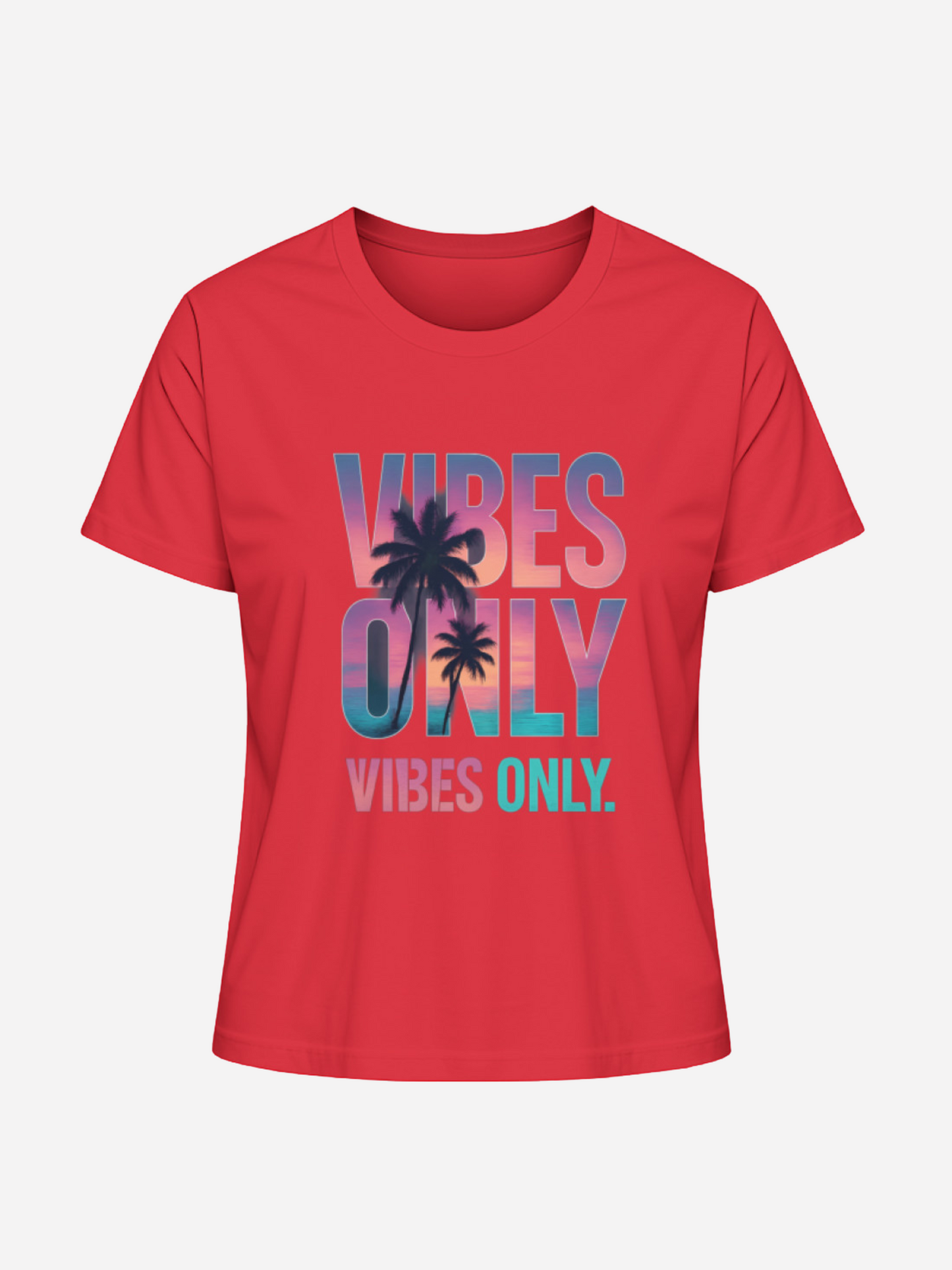 Vyfinity – Vibes Only Organic Women’s T-Shirt | Nachhaltiges Statement Shirt