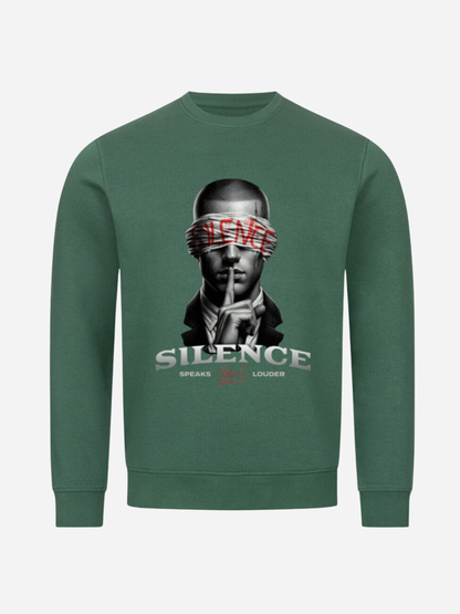 VYFINITY „Silence“ Sweatshirt – Silence Speaks Louder