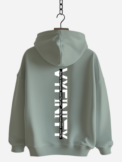 Vyfinity – Not for Everyone Hoodie Zip | 350 GSM Organic Premium
